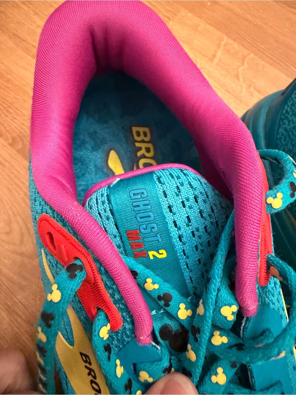 Brooks runDisney DisneySpring 2025 Ghost 2 Max Sneakers - Picture 2 of 5